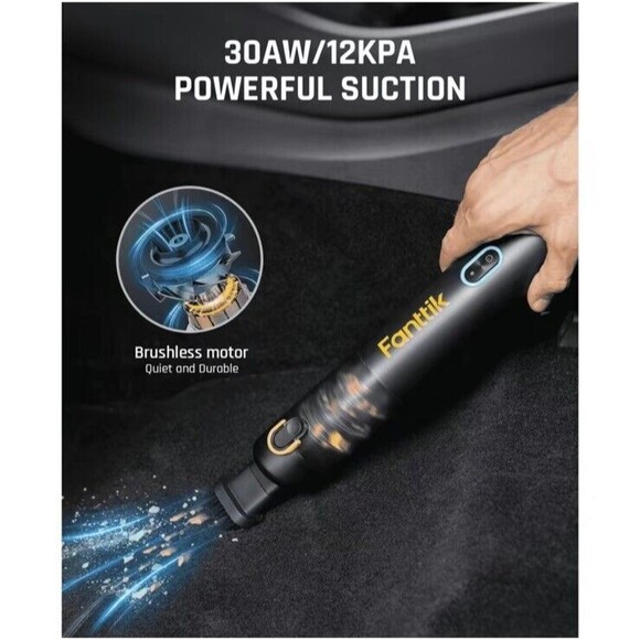 🔥Fanttik Slim V8 Mate Cordless Car Vacuum High Power 12000Pa/30AW BNWT🔥 - Picture 5 of 10